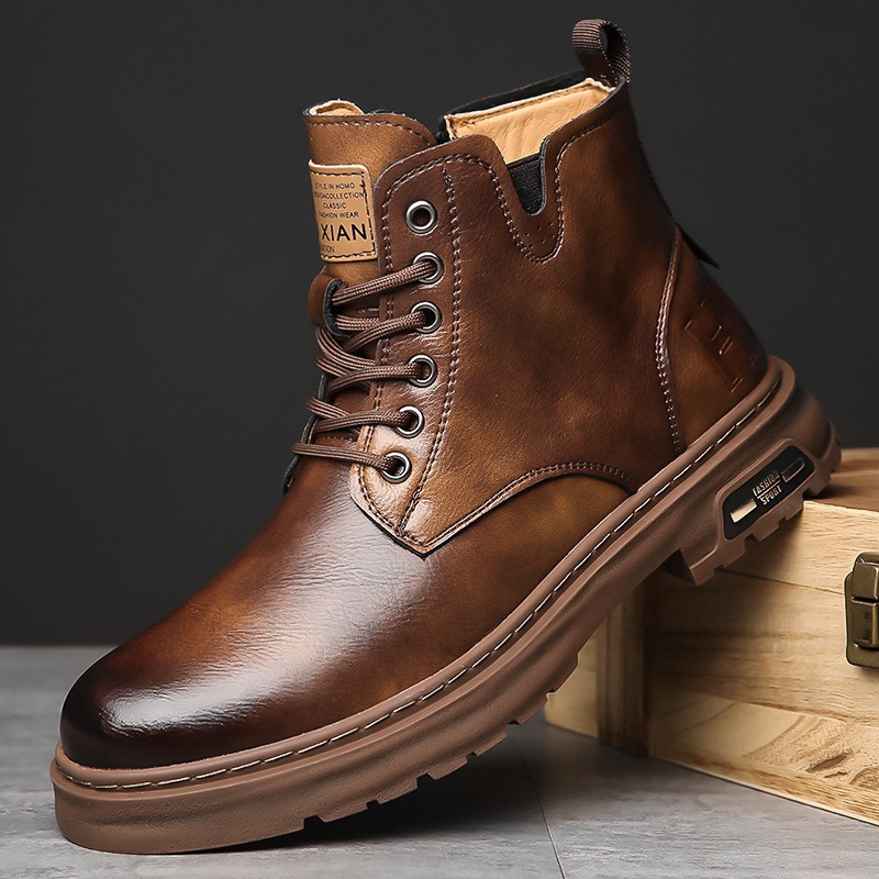 Sewing Nylon - Botas de Hombre Otoño-Invierno 2025, Estilo