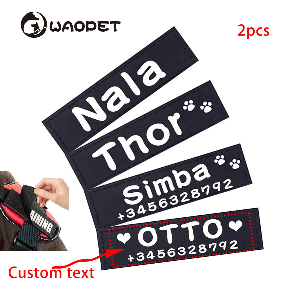 Sewing Label - Etiquetas de identificación personalizadas para perros,