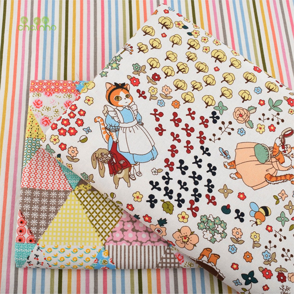 Sewing Geotextile Fabric - Chainho, tela de lino y algodón
