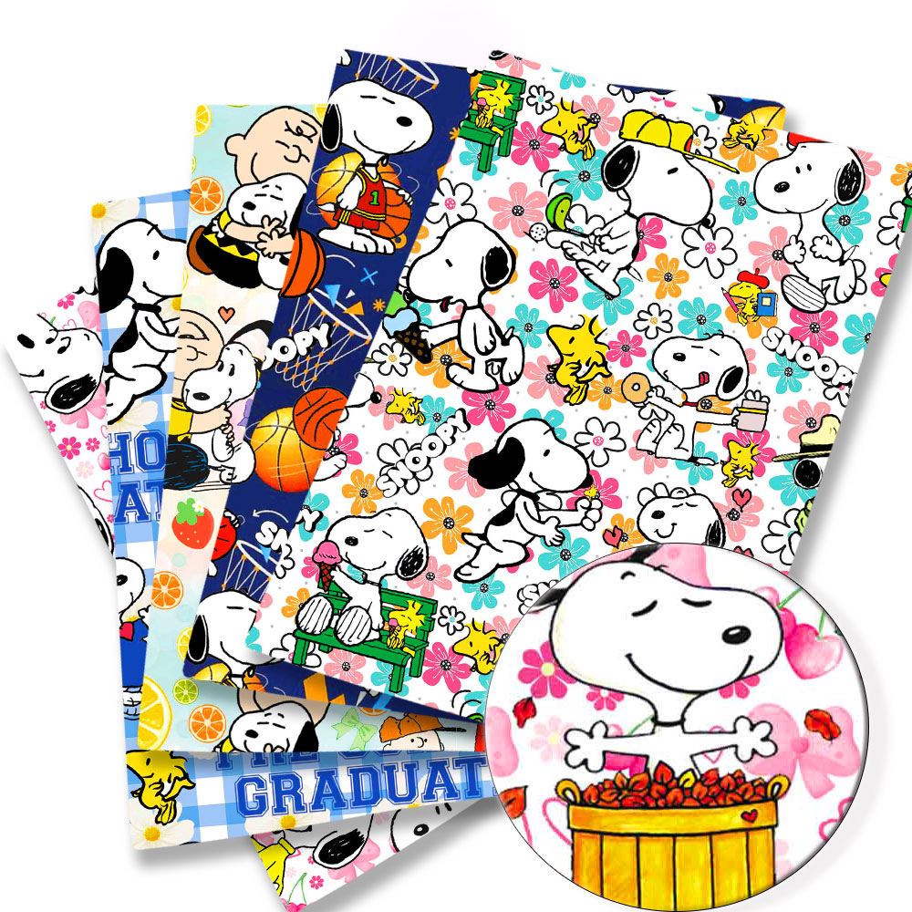 Sewing Production - Tela TAKARA TOMY Snoopy 140x50CM, Tela