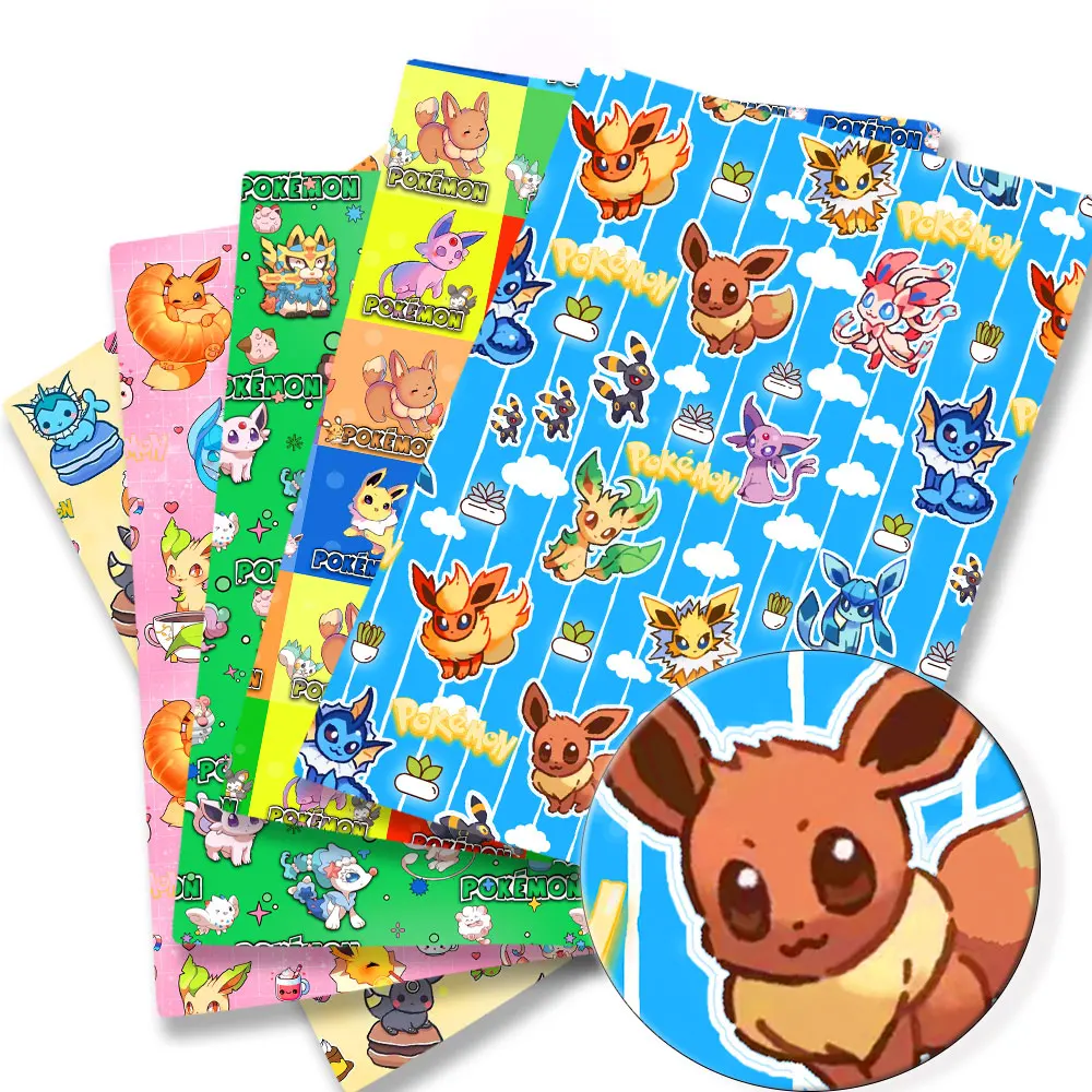 Sewing Production - Tela de dibujos animados de Pokémon