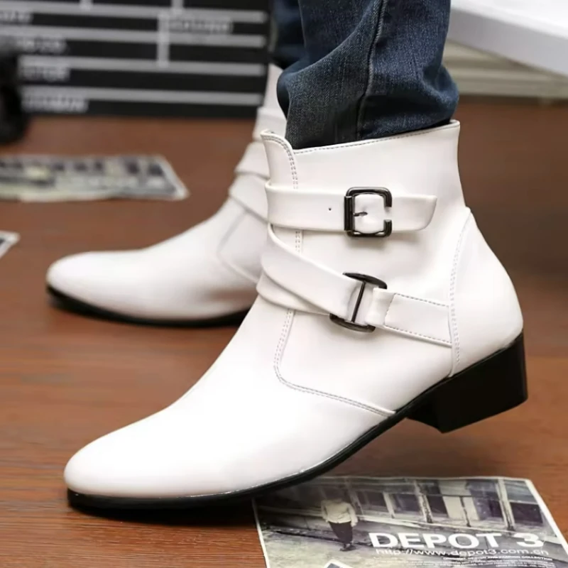Sewing Nylon - Nuevas botas para hombre, botas Chelsea
