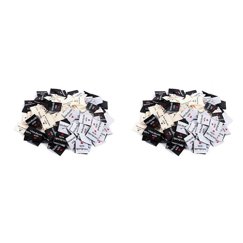 Sewing Label - A02M-300 Etiquetas tejidas a mano para