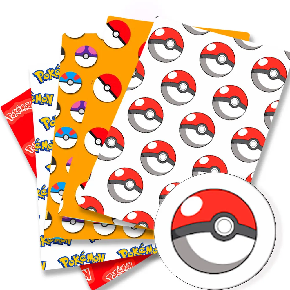 Sewing Production - Tela de dibujos animados de Pokémon