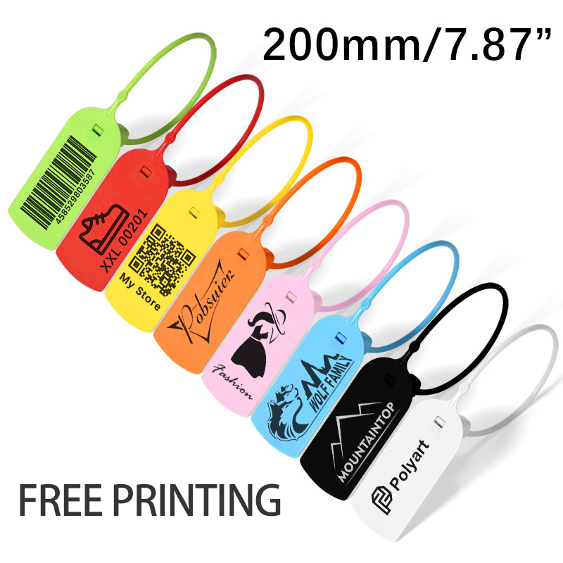 Sewing Label - 100 Etiquetas Colgantes de Plastico Desechable