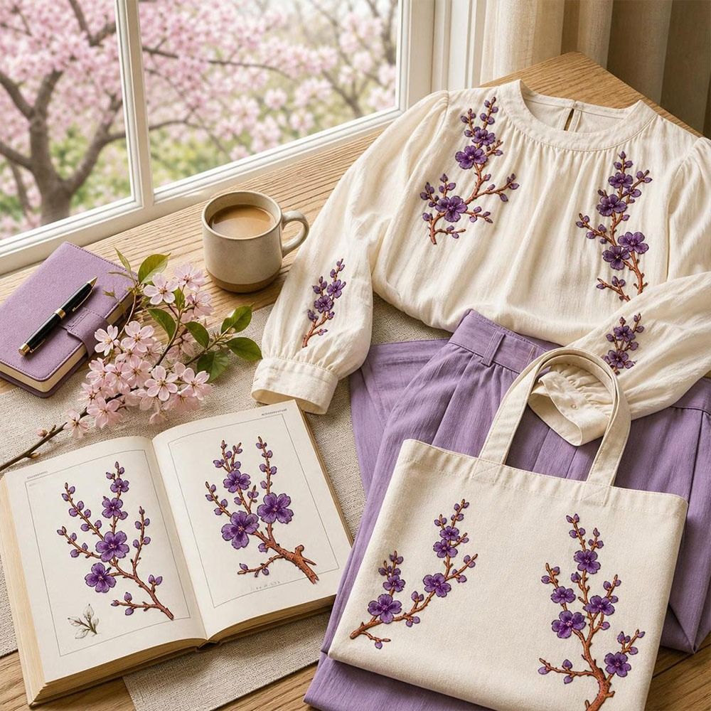 Sewing And Textile - Parches termoadhesivos DIY de flor de