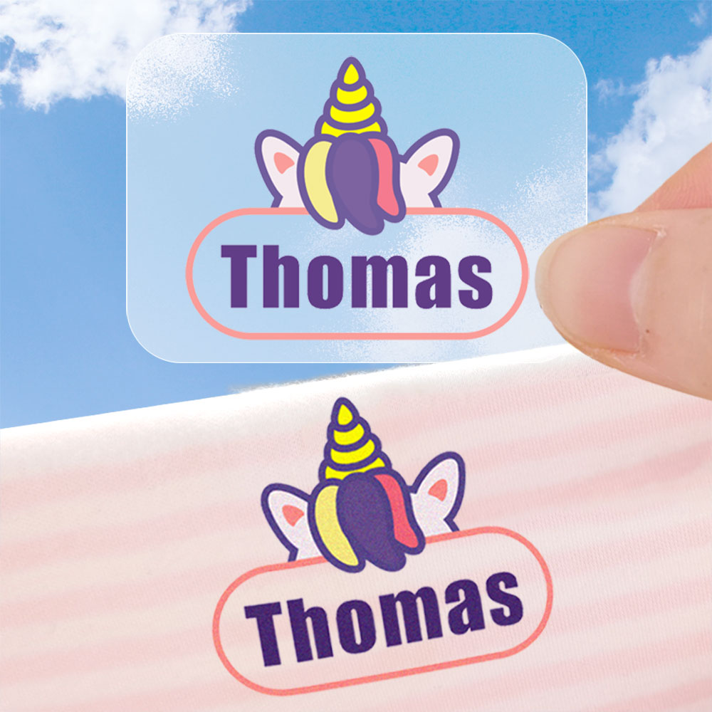 Sewing Label - Pegatina personalizada para planchar con nombre,