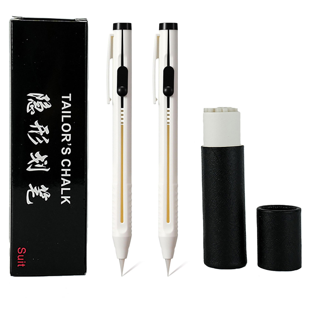 Fabric Marking Pen - 2 bolígrafos con 20 recambios, lápiz