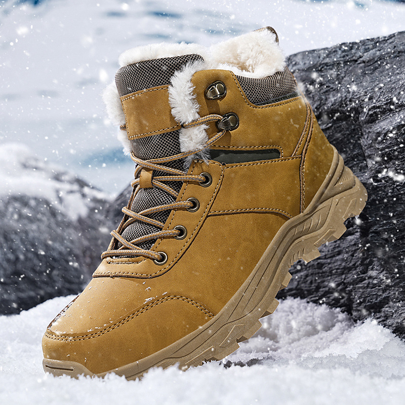 Sewing Nylon - Botas altas de invierno para hombre,