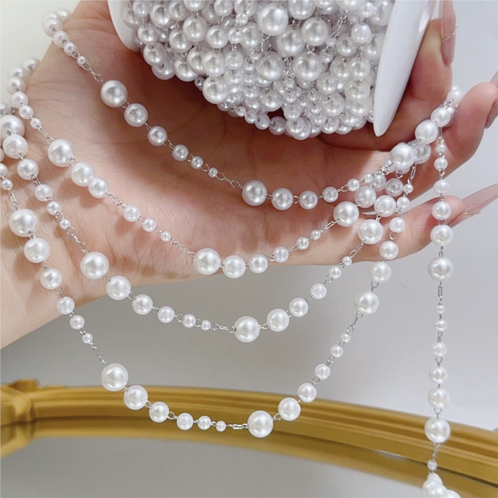 Cuentas de perlas de imitación - Sewing Production reseña y precio