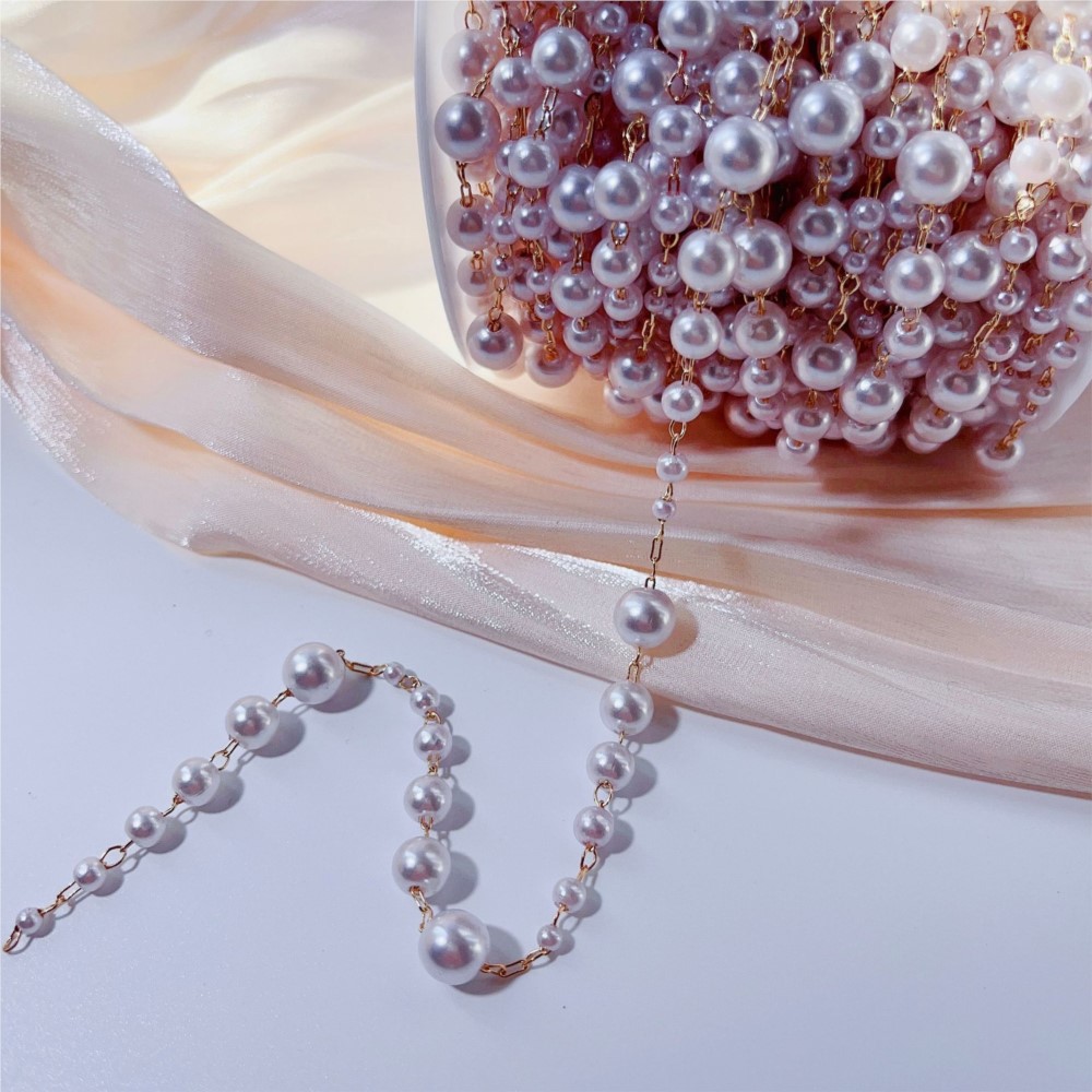 Cuentas de perlas de imitación - Sewing Production reseña y precio