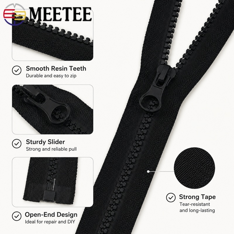5 piezas de 40-120 cm 5 #   Cr - Sewing Front Zipper reseña y precio