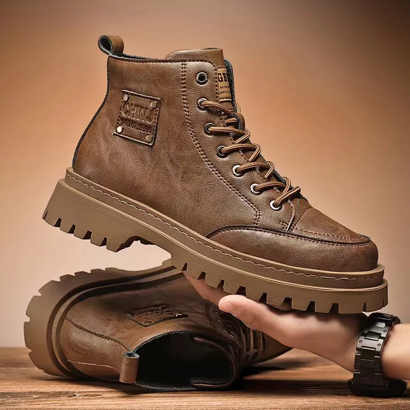 Botas de hombre de alta calida - Sewing Nylon reseña y precio