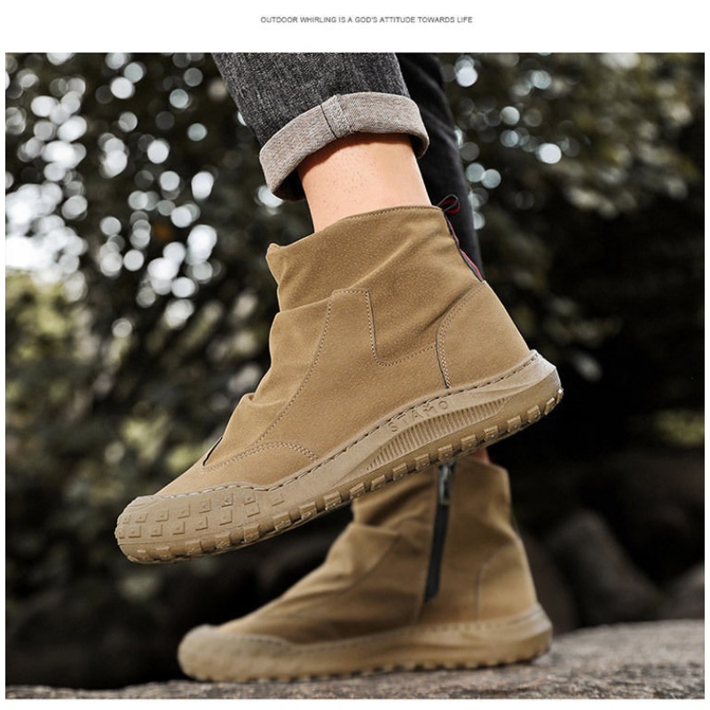 Zapatos de Senderismo de Caña  - Sewing Nylon reseña y precio