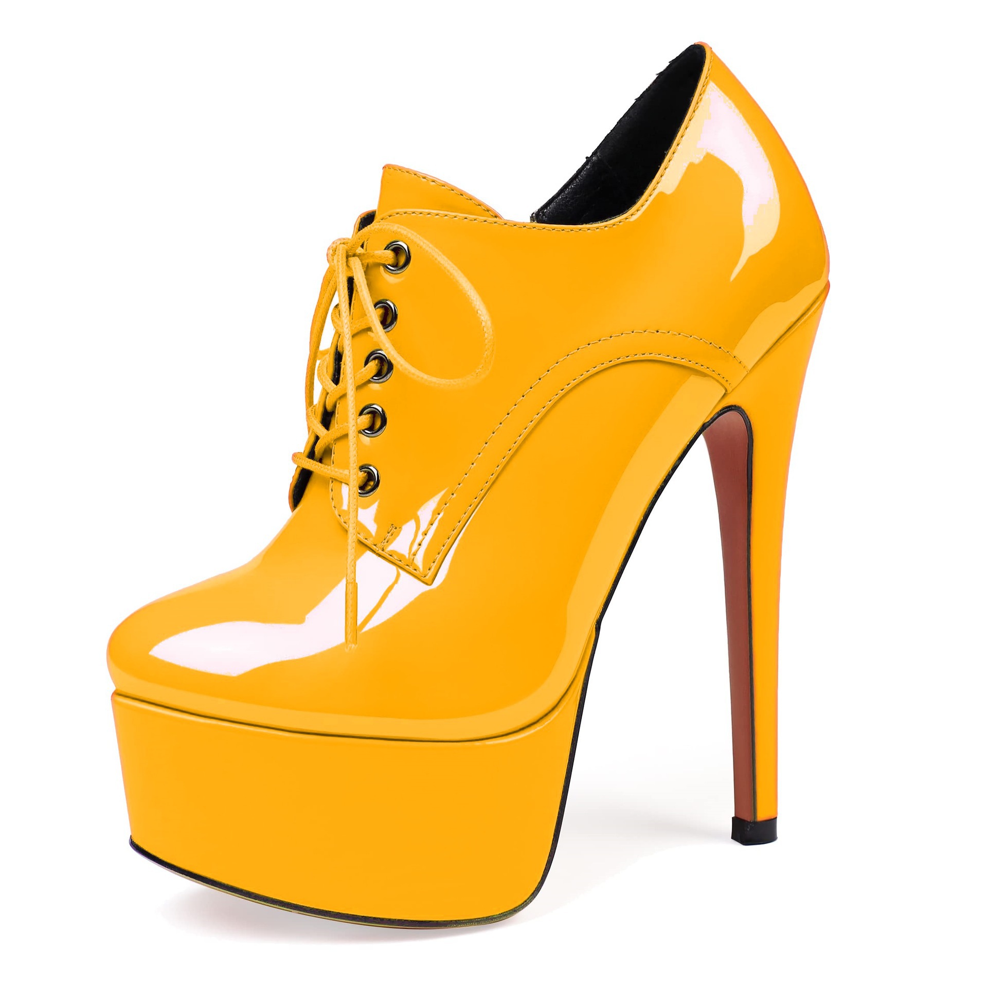 2025 Zapatos de tacón alto con - Sewing Front Zipper reseña y precio