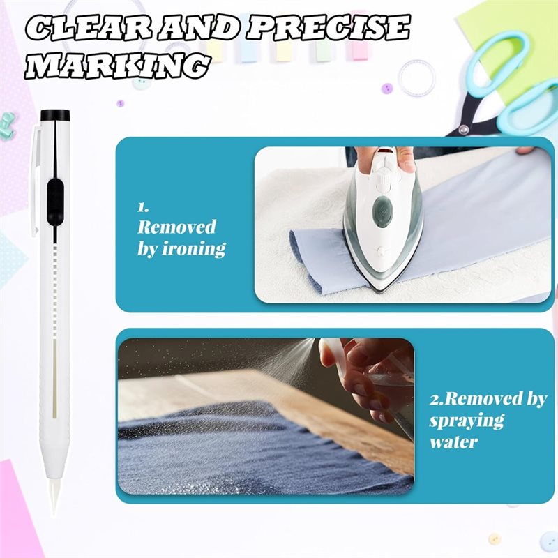 Marcadores de tendencia 2025 p - Fabric Marking Pen reseña y precio