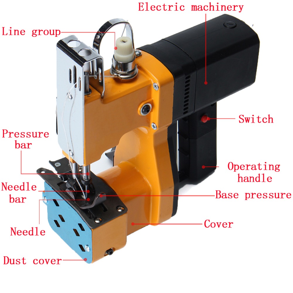 Máquina Eléctrica para Cerrar  - Sewing Machine In Textile Industry reseña y precio