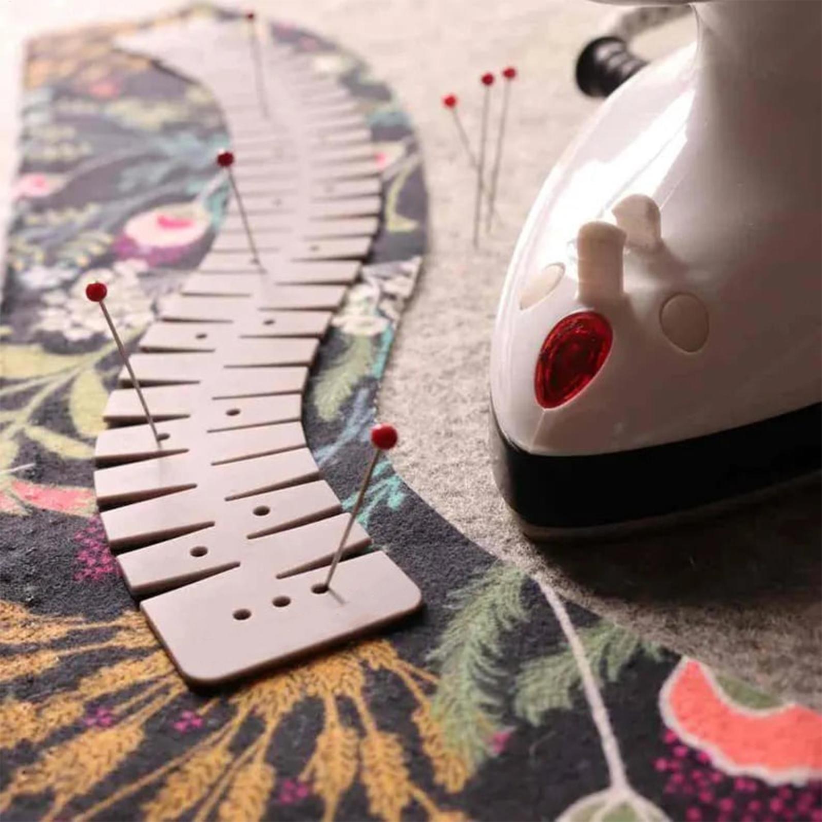 Regla de silicona para dobladi - Sewing Hemming reseña y precio