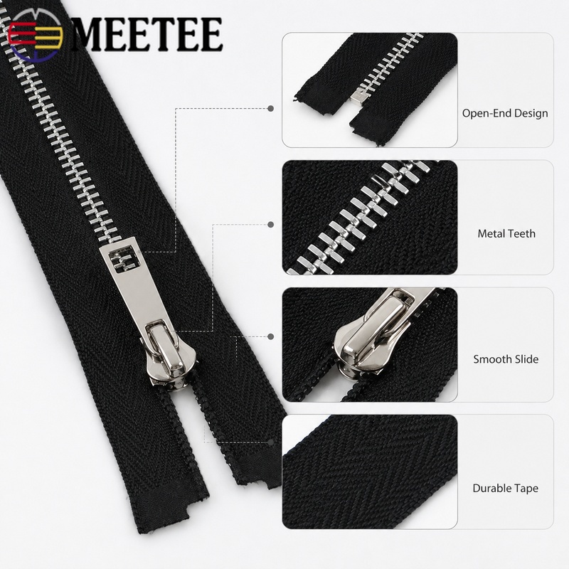 5/10 piezas 40-80cm 5 #   Crem - Sewing Front Zipper reseña y precio