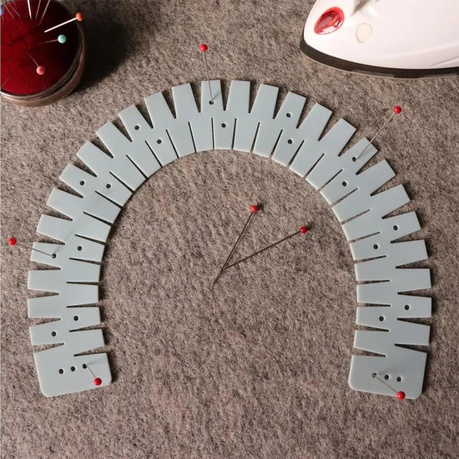 Regla de dobladillo de silicon - Sewing Hemming reseña y precio