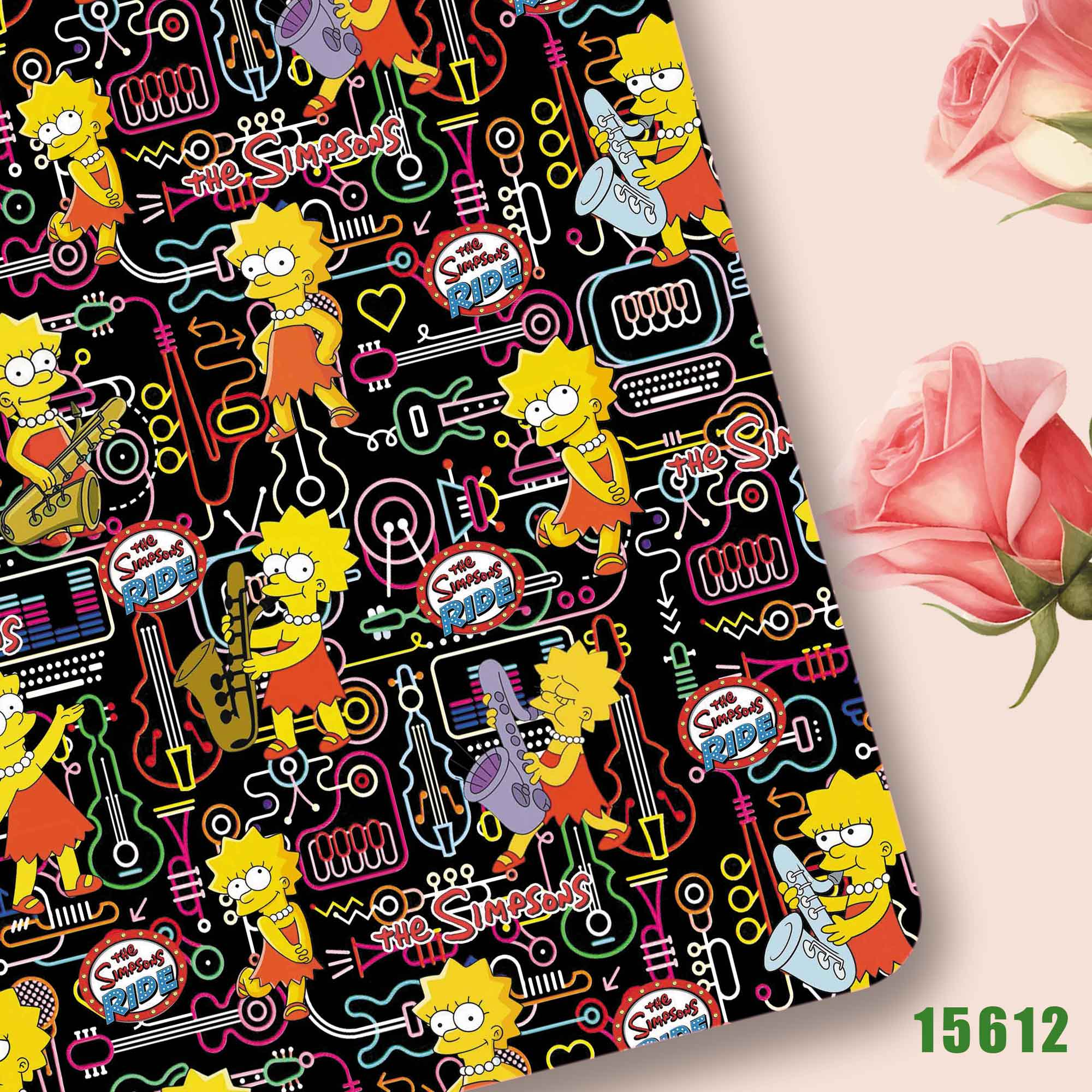 Tela estampada de dibujos anim - Sewing Production reseña y precio