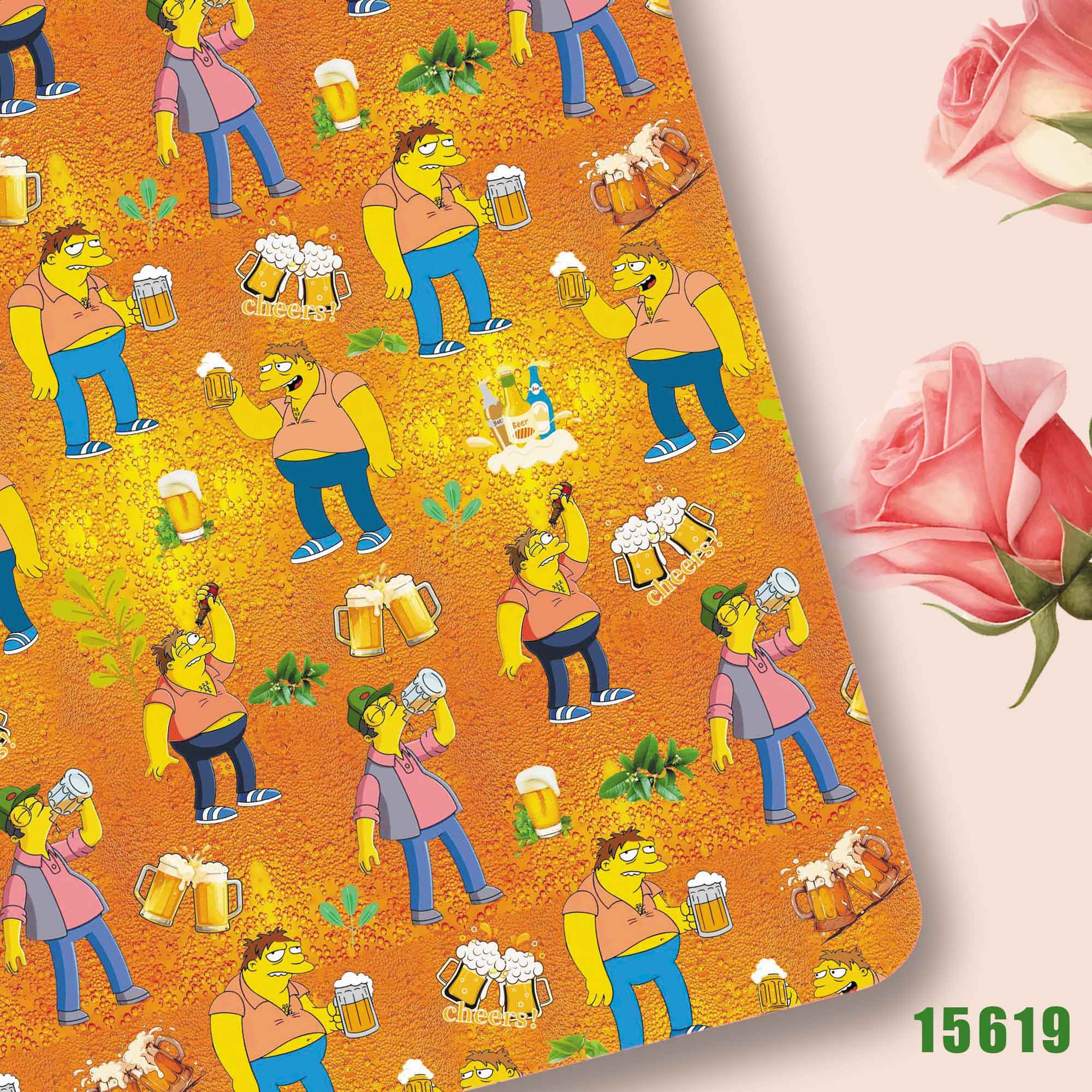 Tela estampada de dibujos anim - Sewing Production reseña y precio