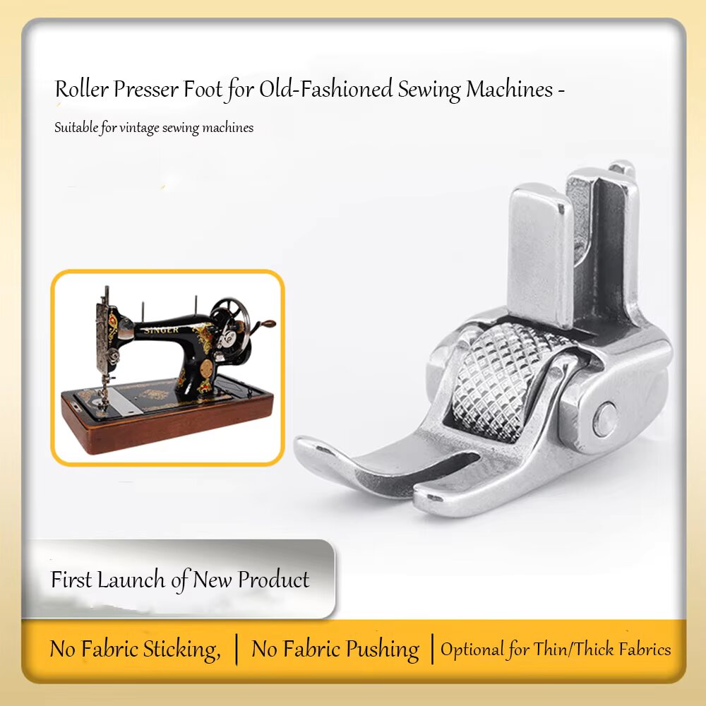 Prensatelas de rodillo de acer - Sewing Machine Fabric reseña y precio