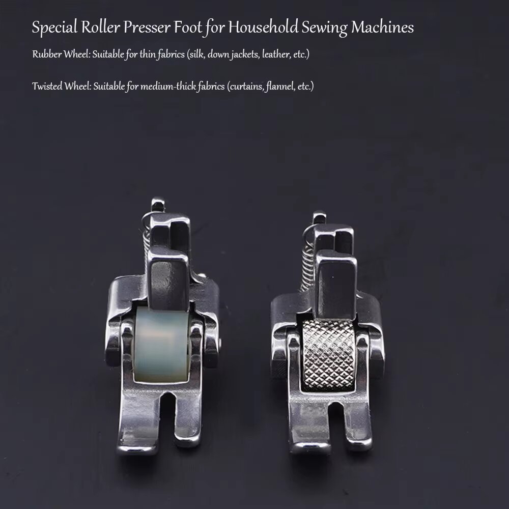 Prensatelas de rodillo de acer - Sewing Machine Fabric reseña y precio