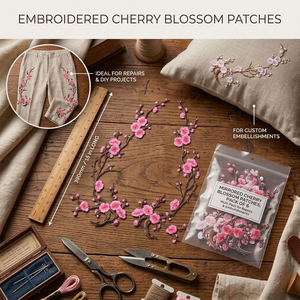 Parches termoadhesivos DIY de  - Sewing And Textile reseña y precio