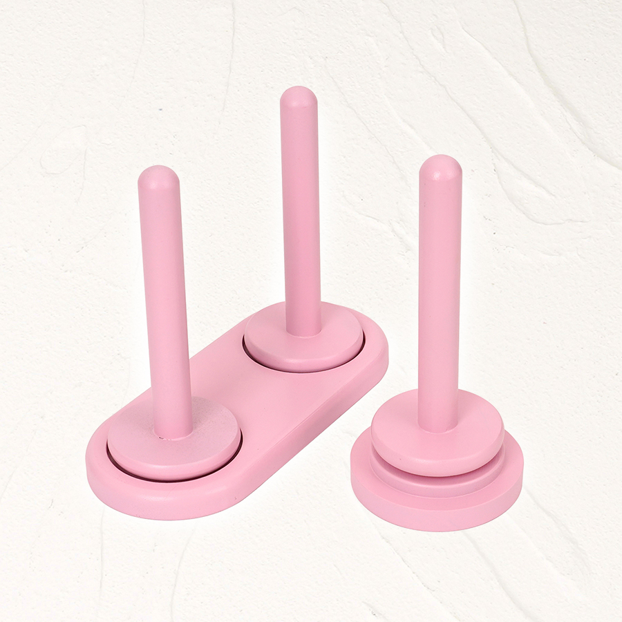 Soporte de hilo de madera de d - Sewing Production reseña y precio
