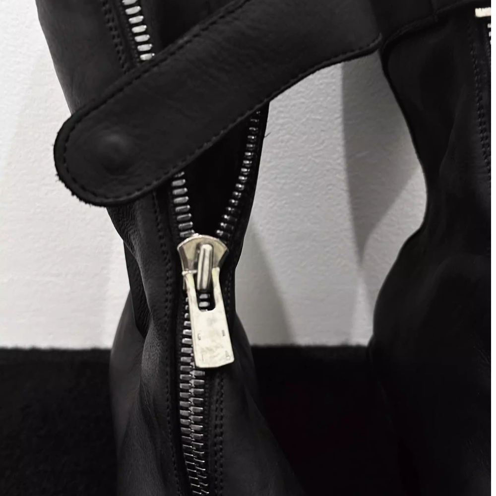 Botas Chelsea de Piel Genuina  - Sewing Front Zipper reseña y precio