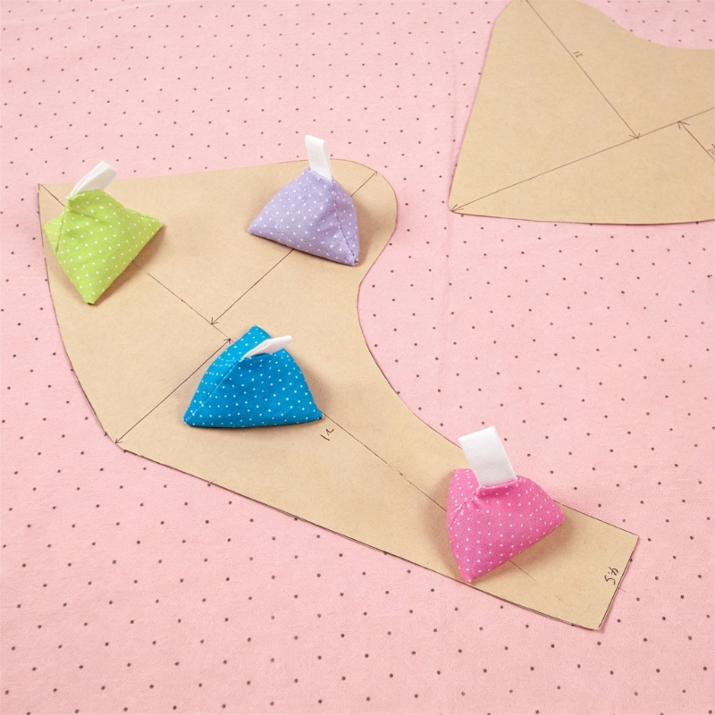 Juego 4 pesos tela triangulare - Fabric Weight Set reseña y precio