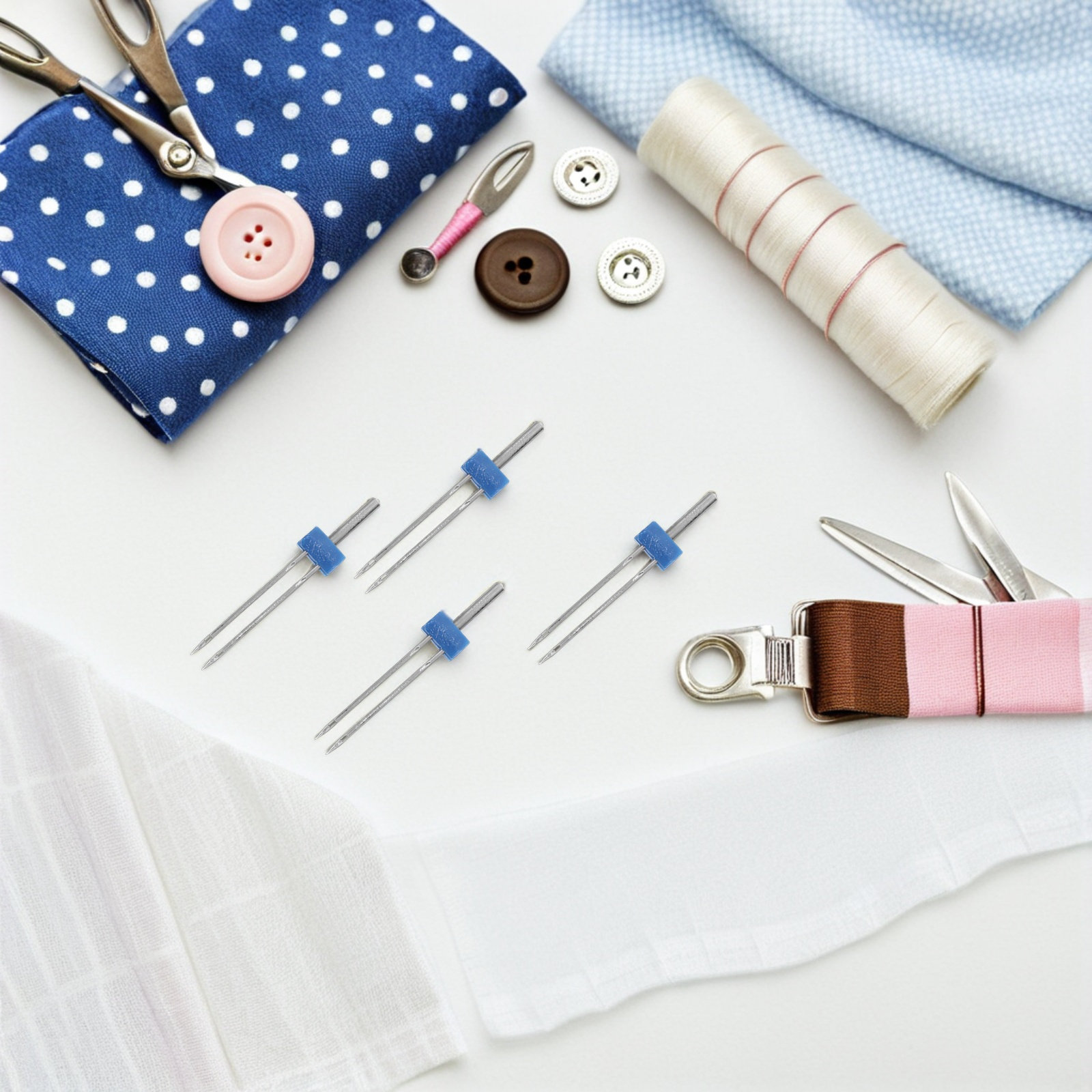 Juego de 4 pares de agujas dob - Sewing Hemming reseña y precio