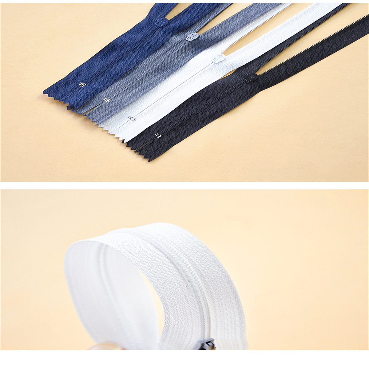 10 piezas # 3 Cierres de Crema - Sewing Front Zipper reseña y precio