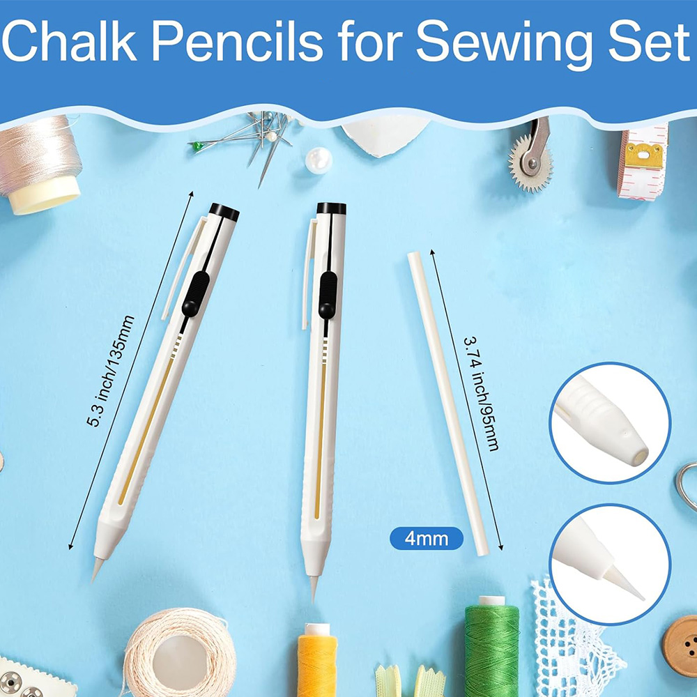 2 bolígrafos con 20 recambios, - Fabric Marking Pen reseña y precio